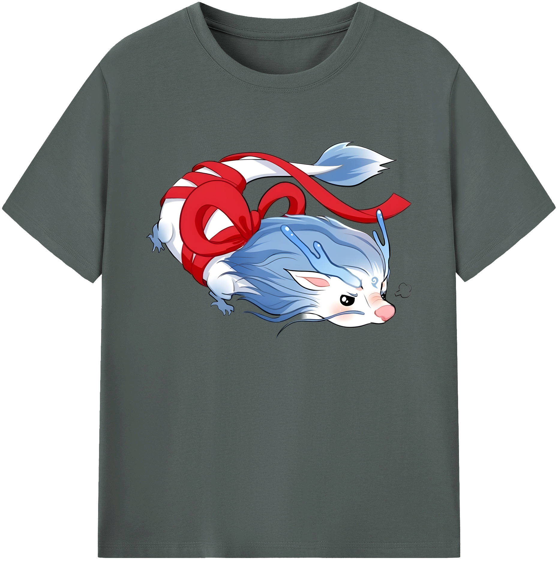 （画像用） Ne Zha 2 ナタ 魔童の大暴れ 綿100％ メンズ半袖Tシャツ｜肌触りやわらか＆通気性